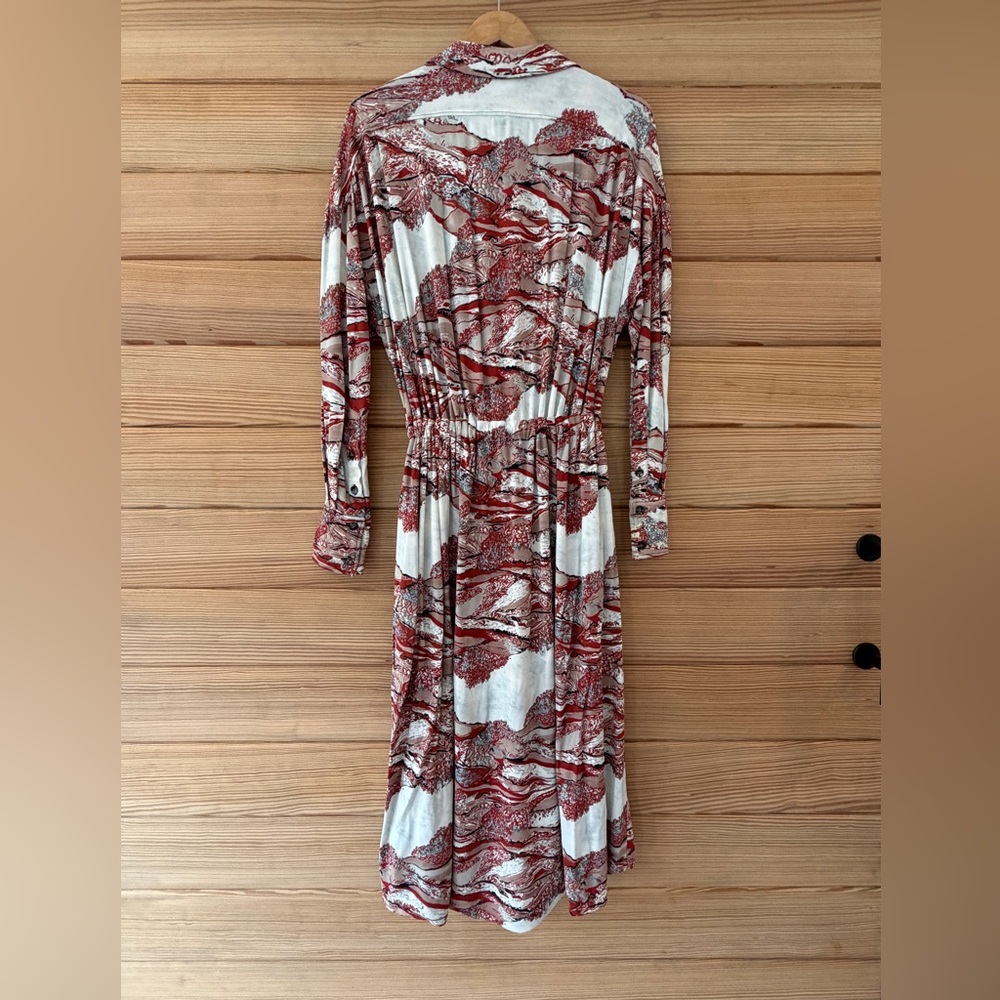 Proenza Schouler Swirl Print Shirtdress - Picture 4 of 12